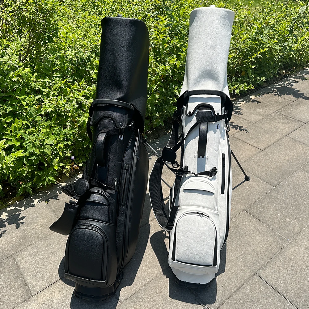 ASL GOLF Peças personalizadas Bolsa de golfe pequena Bolsa de golfe de couro pu leve e à prova d'água