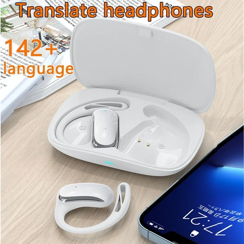 

T25 Наушники-переводчики AI Наушники для перевода языка Перевод Bluetooth Беспроводные наушники для синхронного перевода
