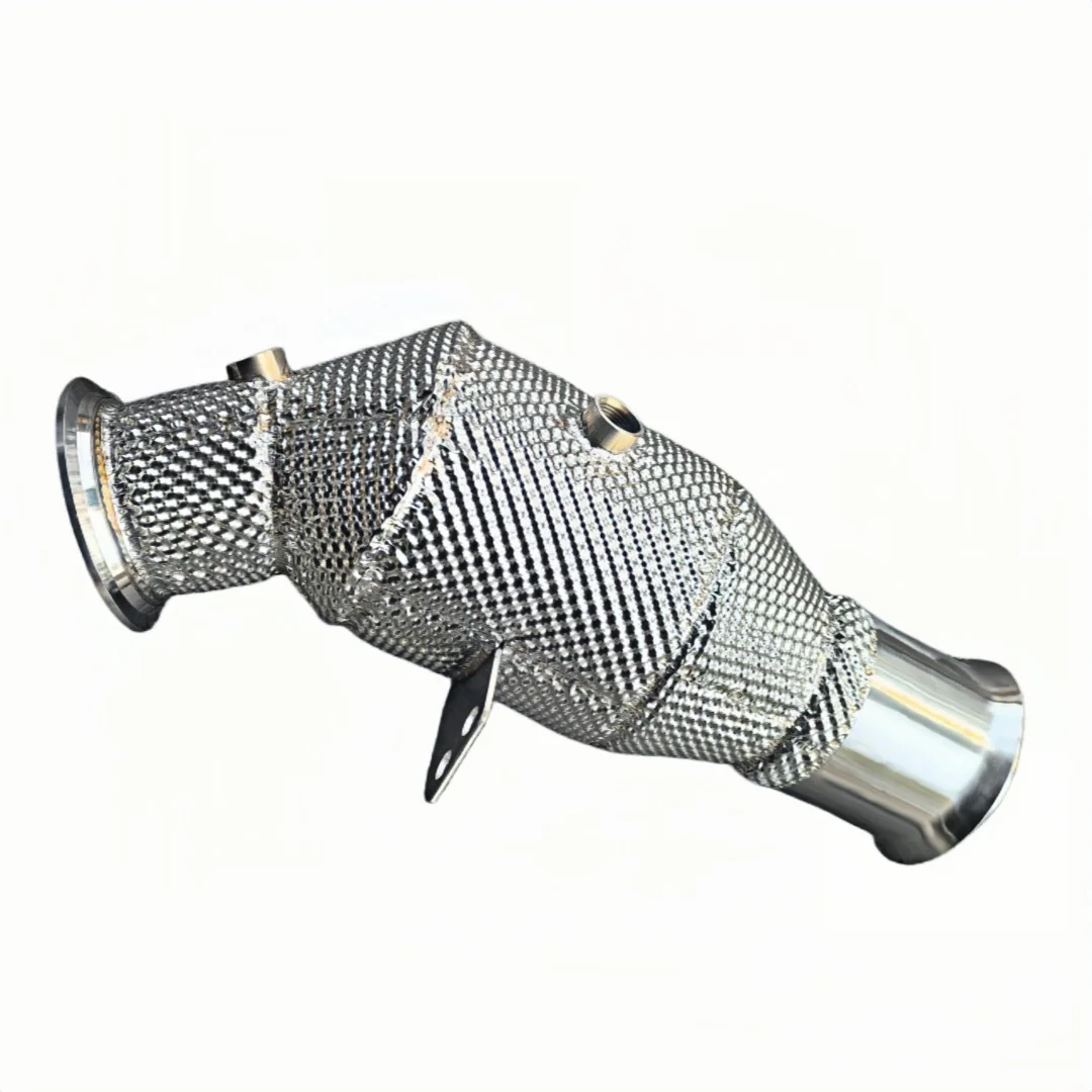 DEX 304 Stainless Steel High Flow Exhaust Downpipe With Heat Shiled for  2019+ Mercedes-Benz  GLE350 2.0T(W167)