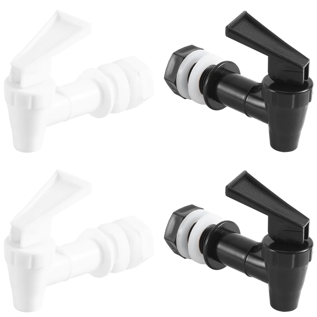 4 set keran pendingin pengganti botol air kendi, keran Dispenser Spigot keran air minuman tuas Tuang katup Dispenser