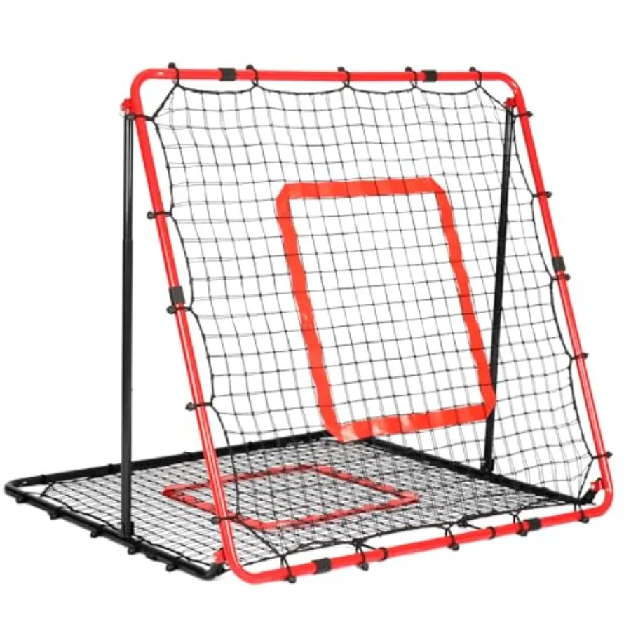 

Baseball and Softball Rebounder NetBaseball Rebounder Volleyball Rebounder Pitch Back Net Multi-Sport Training Rebound Screen w