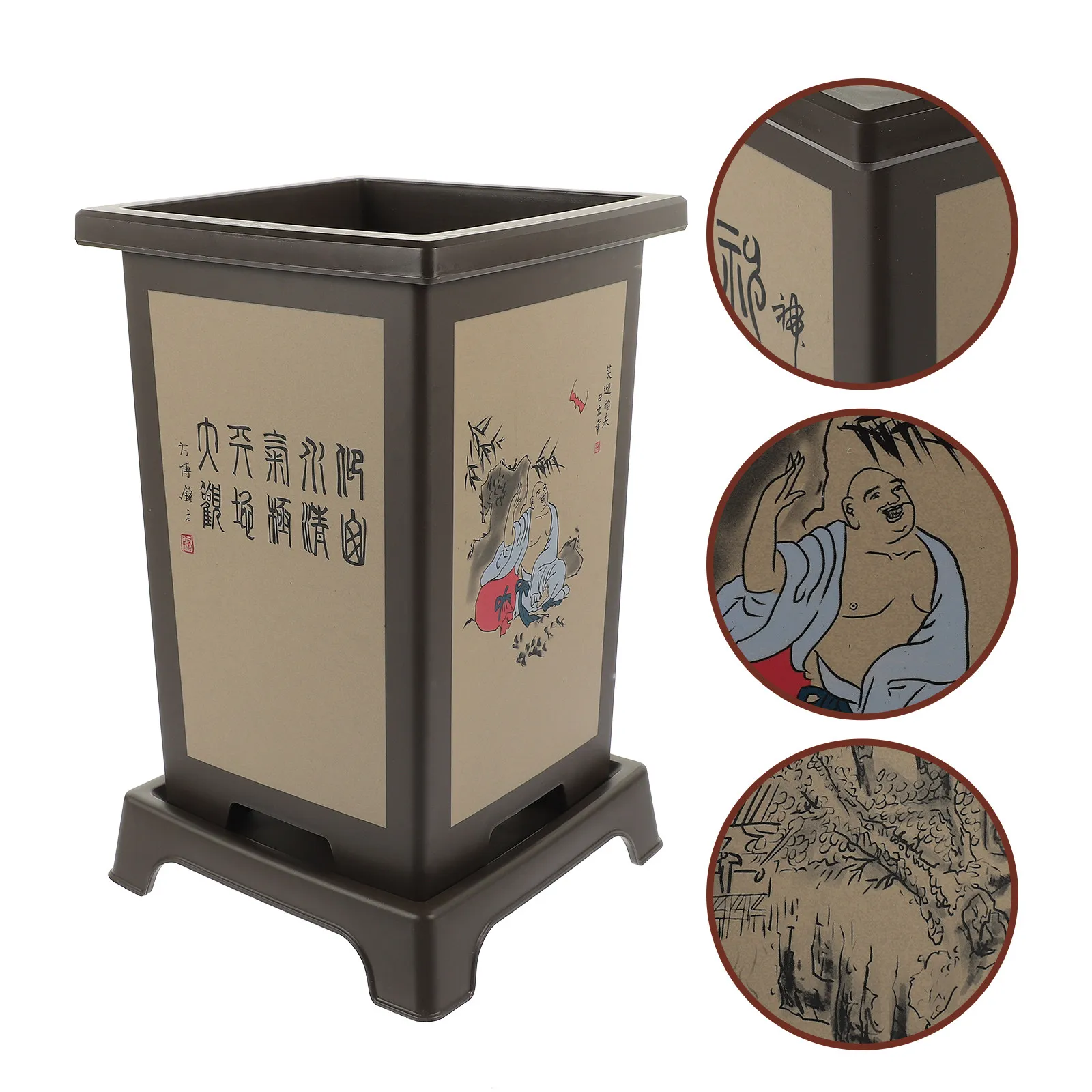 

Пластиковый горшок для орхидей, садовый контейнер для цветов, поддон для комнатных растений, дышащие кашпо