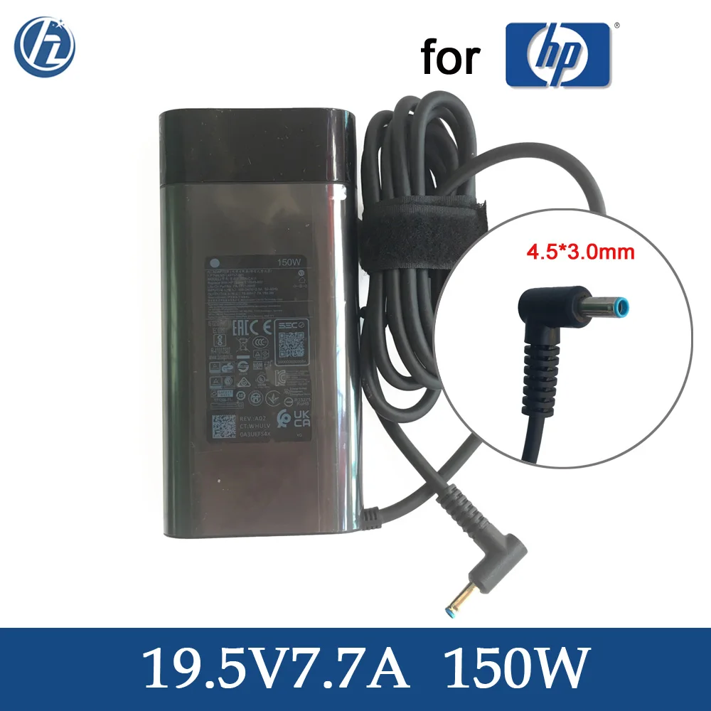 Cargador adaptador de corriente alterna Original de 19,5 V 7.7A 150W para ordenador portátil HP Victus 15-fa0031dx