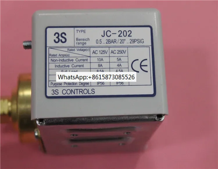 Korea Pressure Switch JC-200 JC-201 JC-202 JC-203 JC-206 JC-210 JC-230 JC-245 JC-220