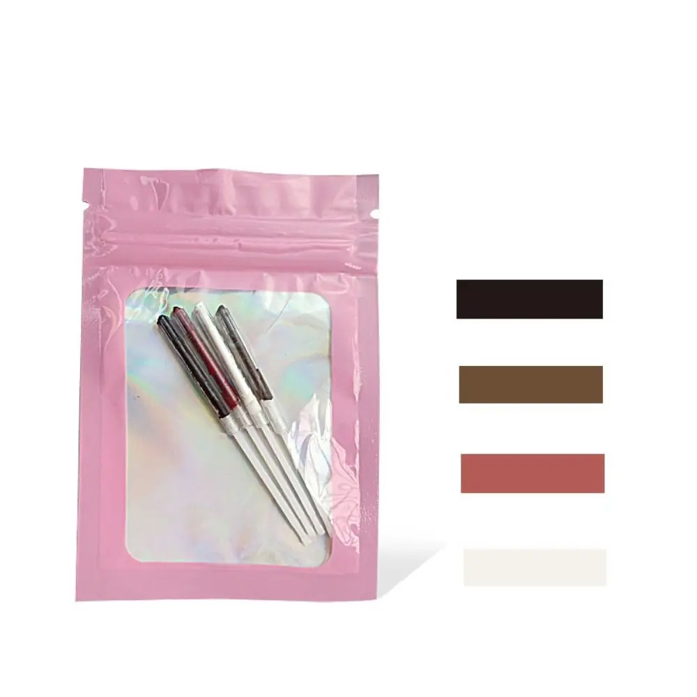 Penna per baco da seta da donna evidenziatore glitter impermeabile strumento cosmetico penna per labbra penna per trucco 4 in1 matita per sopracciglia pennarello per tatuaggi