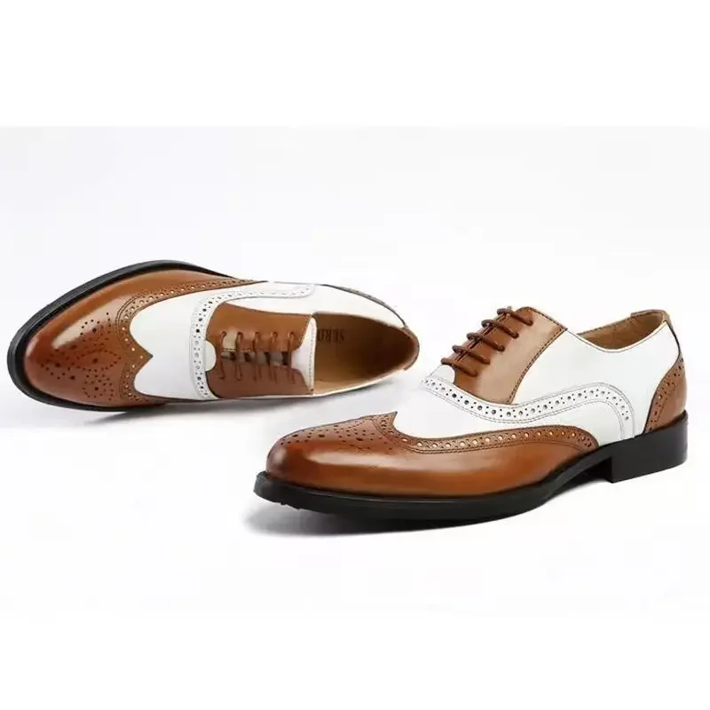 

Male Casual Shoe Business Flat Men's Leather Shoes Pointed Toe Formal Dress Cheap Clearance Korean Style Low Price Summer Sale