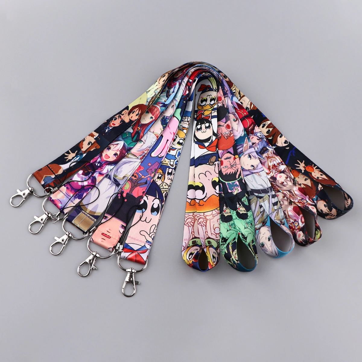 Anime Series Lanyard For Keys Phone Neck Straps Hanging Rope Student Card Works Card Lanyards ID Card Mobile Straps image 2