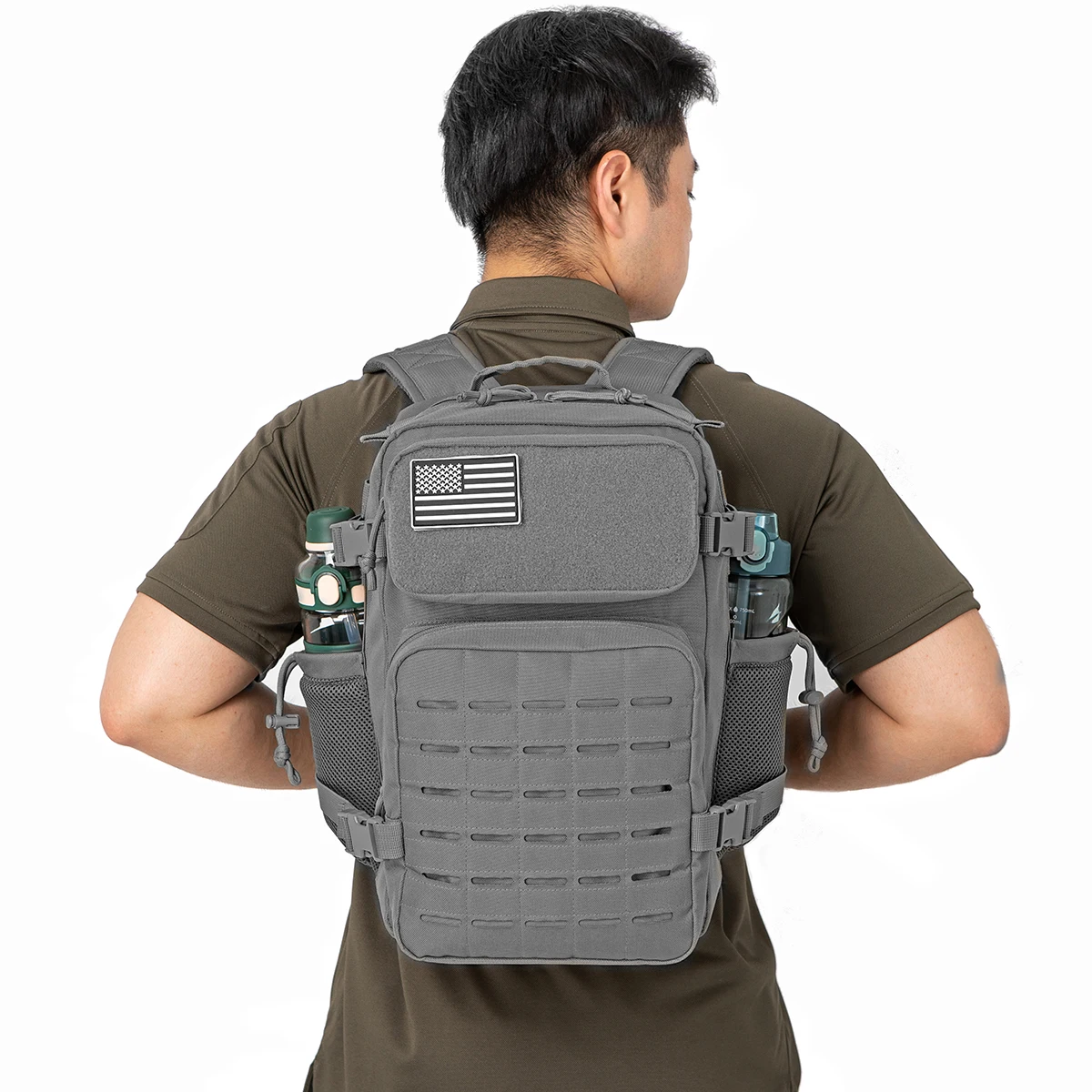 Mochila táctica MOLLE militar para supervivencia - imagen 4