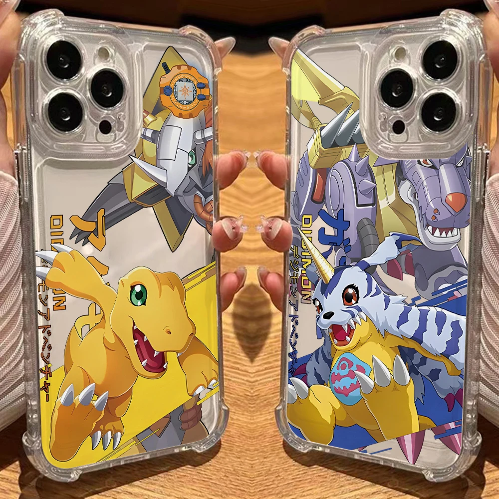 Digimon Angemon Gabumon Phone Case for Samsung Galaxy S25 S24 S23 S22 S21 S20 FE Ultra Plus 5G Note 20 10 Pro Soft Thin Cover