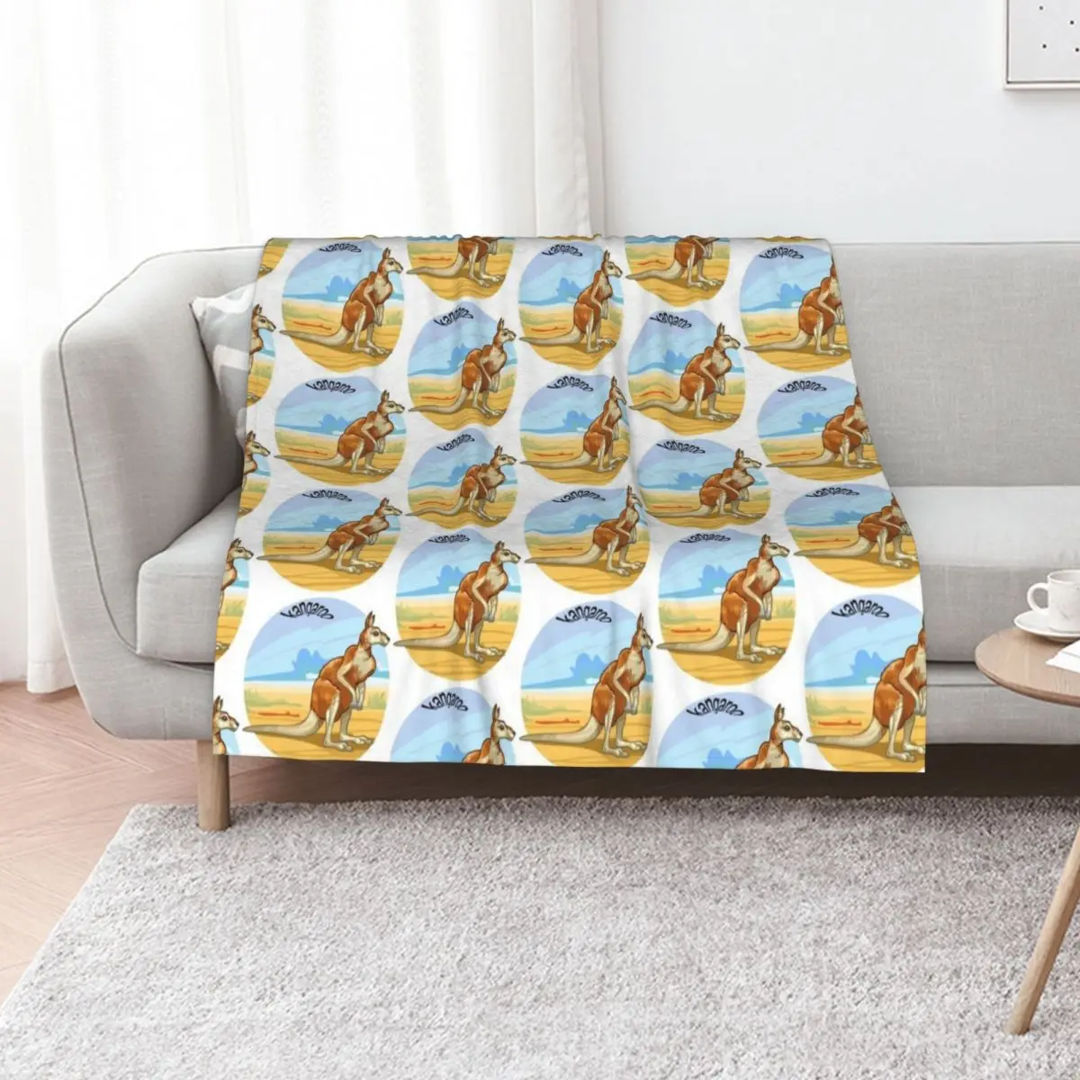 Kangaroo Throw Blanket Fashion Sofas christmas decoration Summer cosplay anime Kid'S heavy to sleep Blankets