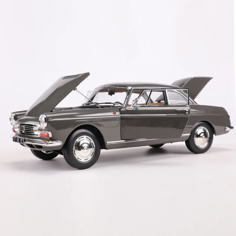 NOREV 1:18 1967 Peugeot 404 Cabriolt Coupe Alloy Model Car #184834 #184835