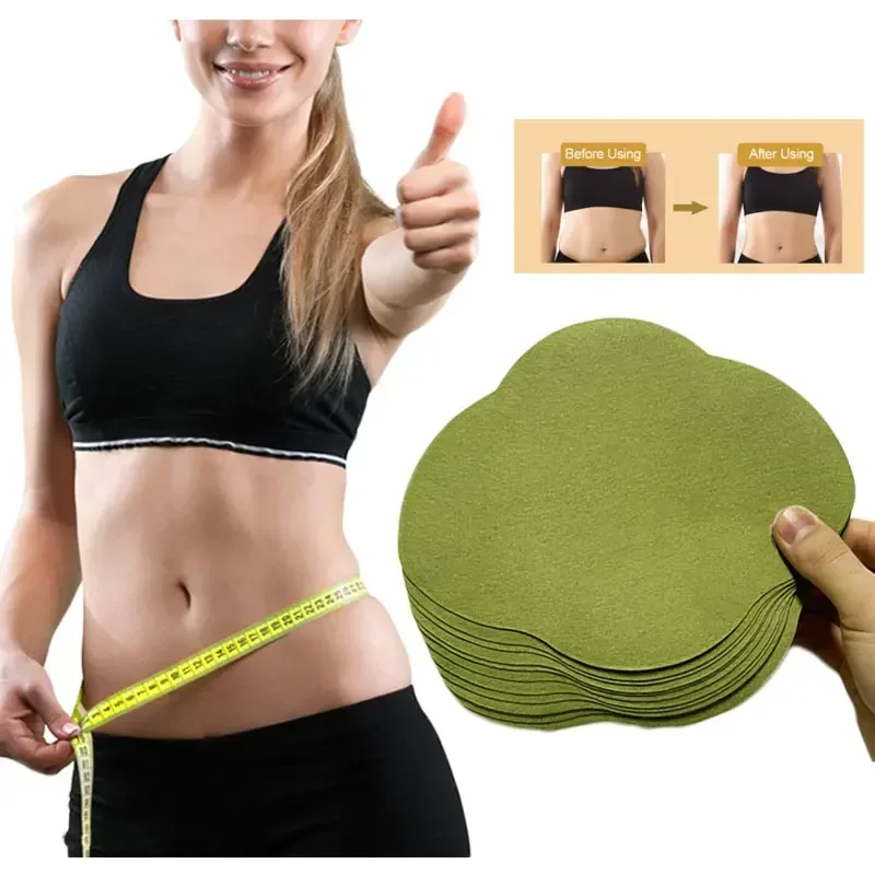 6pcs Fat Burning Patch Belly Slim Patches Improve Stomach Discomfort Slimming Patch Self-heating Mugwort Navel Sticker B0021