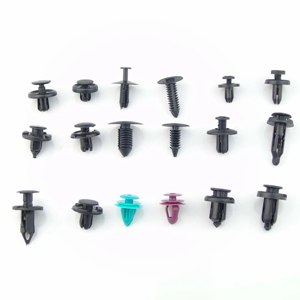 

304 pcs Automotive Push Clips Set Nylon Bumper Fastener Rivet Pins Door Retainer Tools Heavy Duty Vibration Resistant