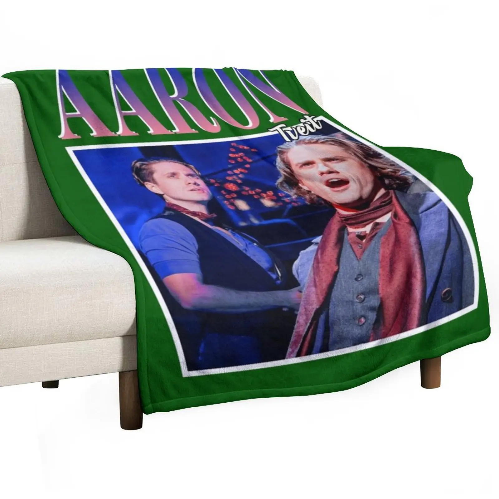 Aaron Tveit Throw Blanket Heavy Luxury Hair Summer Beddings Large Stuffeds Blankets