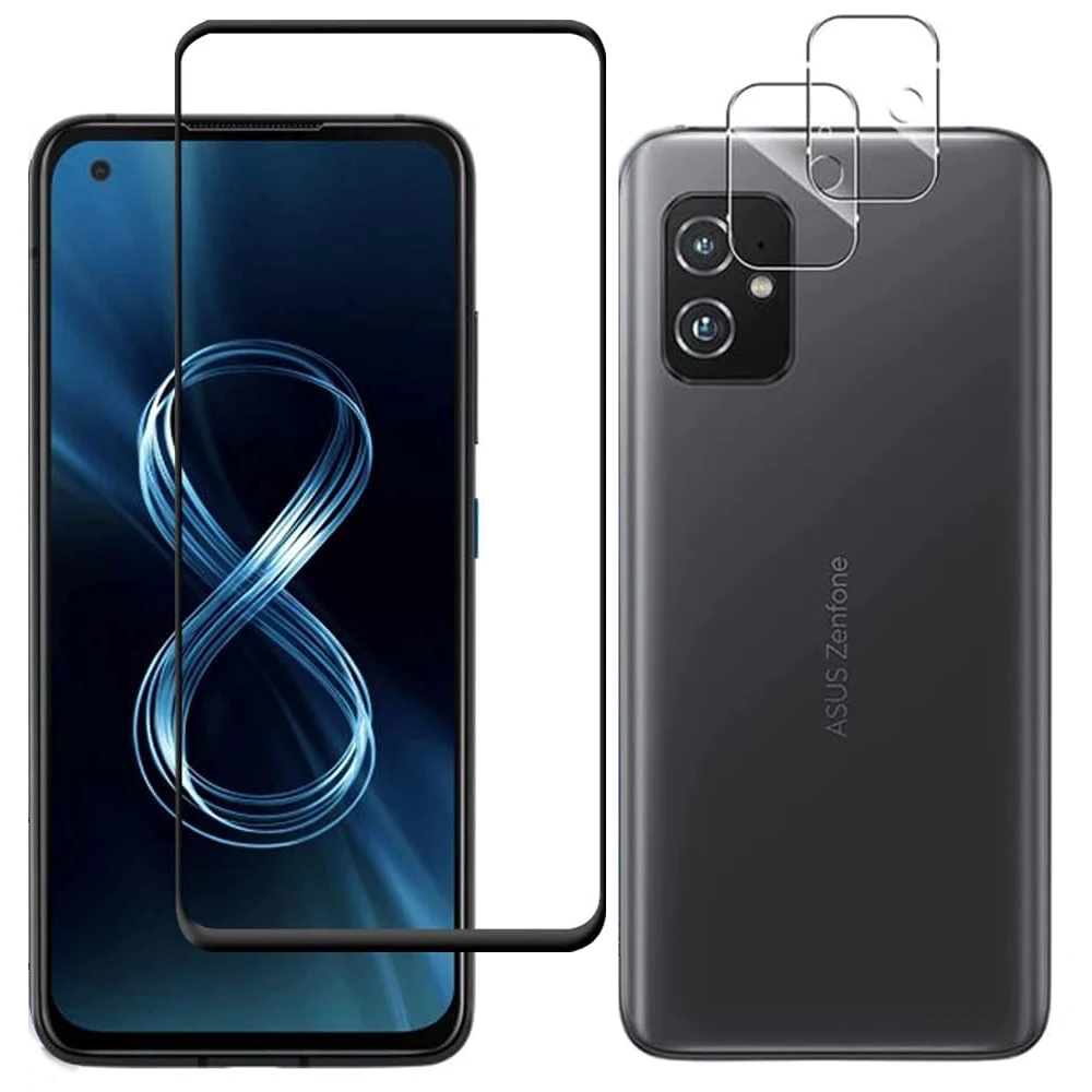 2.5D 9H закаленное стекло Для Zenfone 8 Защита для экрана пленка для объектива камеры для Zenfone 8 8Z ZS590KS 2.5D 9H закаленное стекло Для Zenfone 8 Защита для экрана пленка для объектива камеры для Zenfone 8 8Z ZS590KS