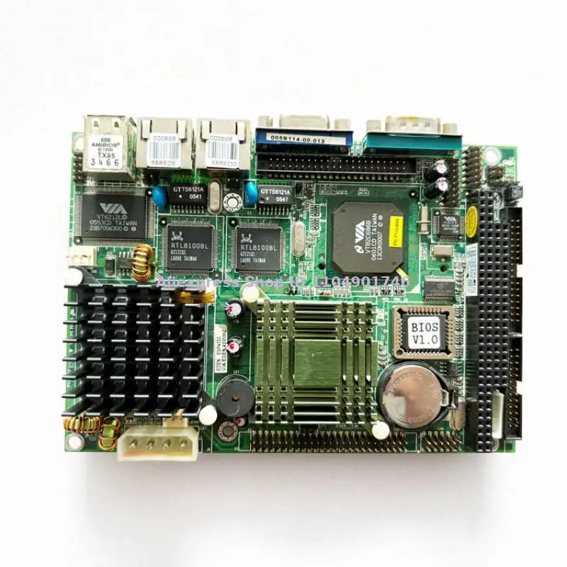 WAFER-E669E2VR-400 V1.3 اللوحة الأم للتحكم الصناعي المدمجة 3.5 بوصة اللوحة الأم الصناعية 100% اختبار #2