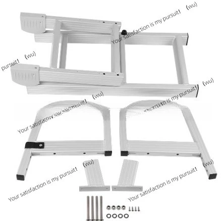 Marine launching aluminum ladder folding  Pontoon ladder yacht hardware accessories