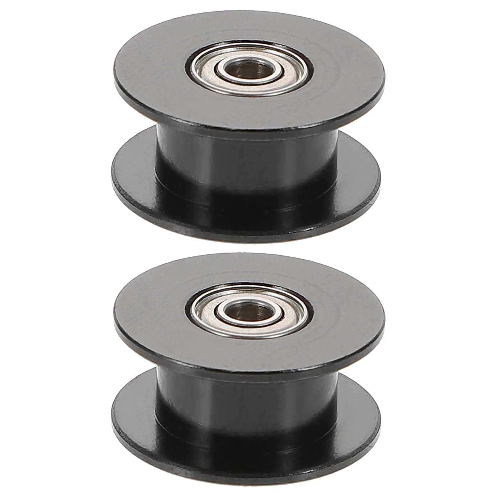 

2Pcs 3D Printer Synchronous Wheel 20 Teeth Aluminum Alloy Idler Pulley Timing Belt Wheel Durable Wear-Proof Cnc Milling Machine