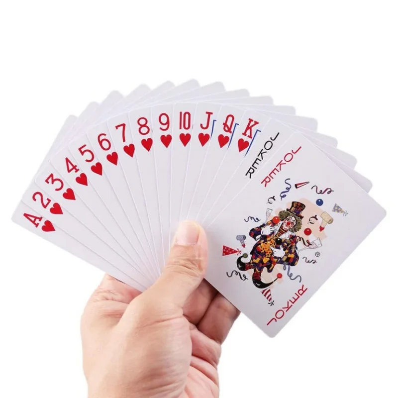 Premium Playing Cards, Decks of Cards Bulk Standard Size Perfect for Blackjack Euchre & Canasta Games Durable PVC Paper Material