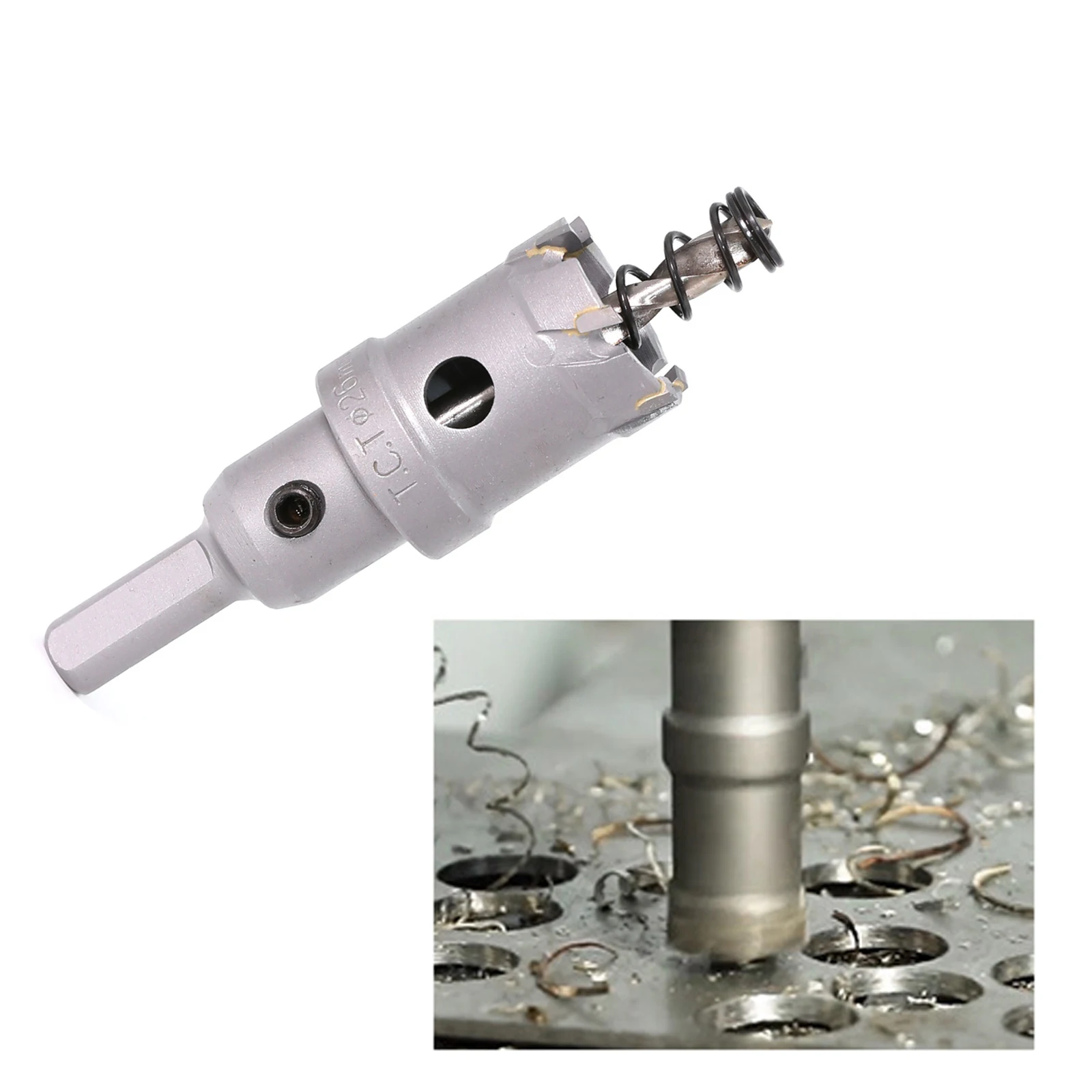 1 pezzo 5A inserto in metallo duro TCT foro per punta da trapano 12mm sega a tazza di gruppo foratura in acciaio inossidabile e lega metallica