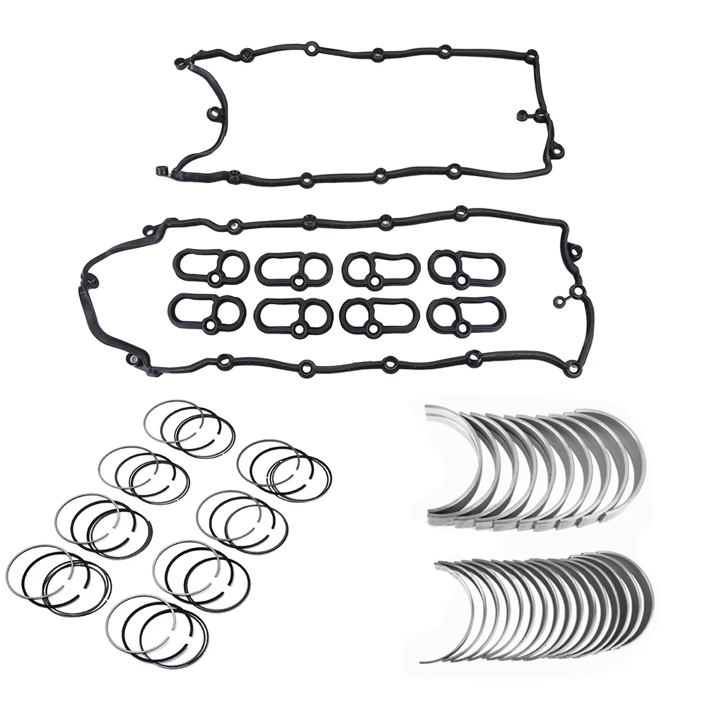 AUTO ENGINE PARTS Valve cover gasket Engine bearing Piston Ring Set For Land Rover Jaguar 5.0L V8 508PS AJ133 508PN 2009-2024 view 2