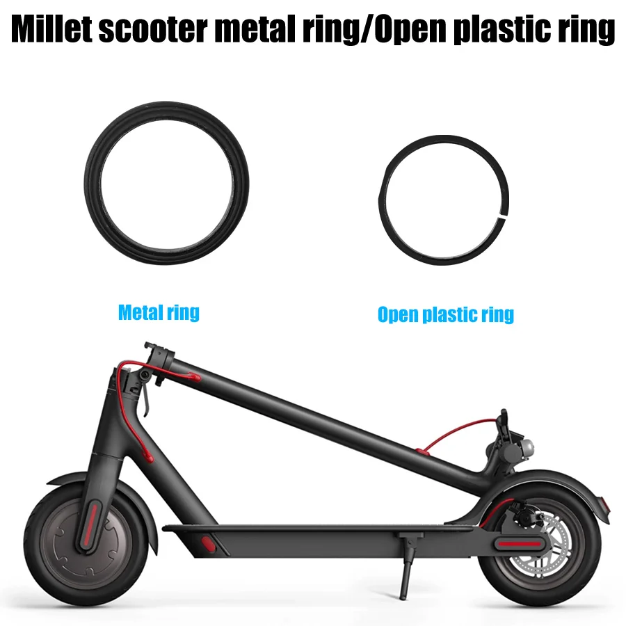 1Sets Novel-Front Fork Bearing Bowl Seals Rotating Parts Pole Rotation Kit For Xiaomi  M365 Electric Scooter Space Repairing Set