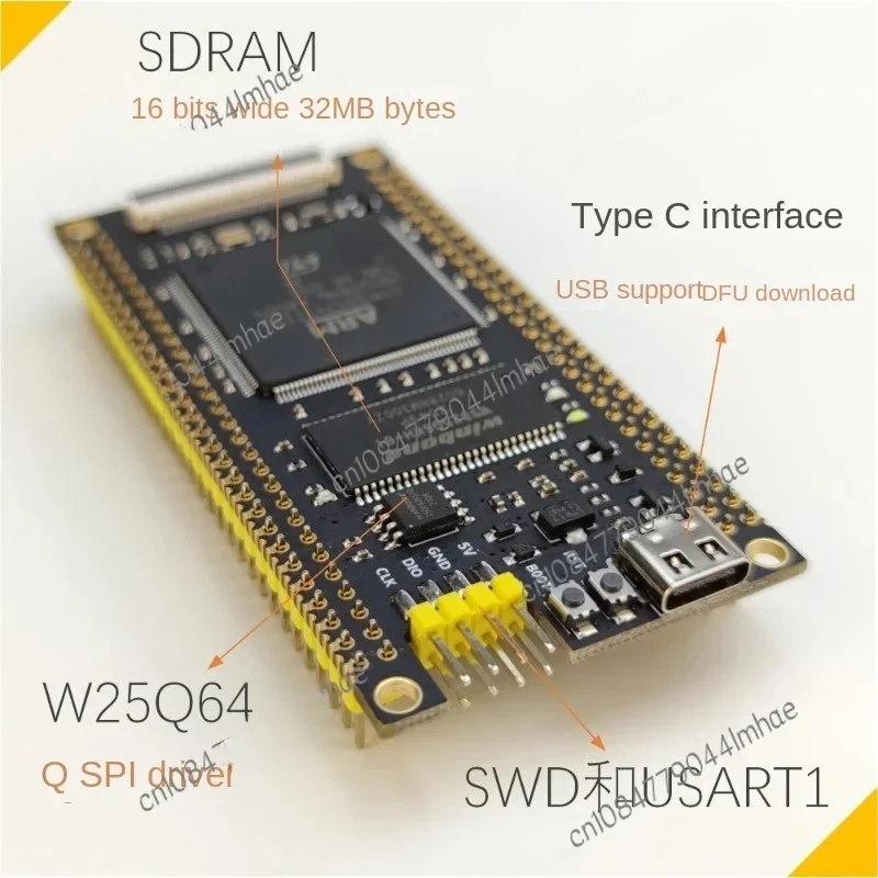 STM32H743 development board core minimum system STM32H743IIT6 replaces 750VB.