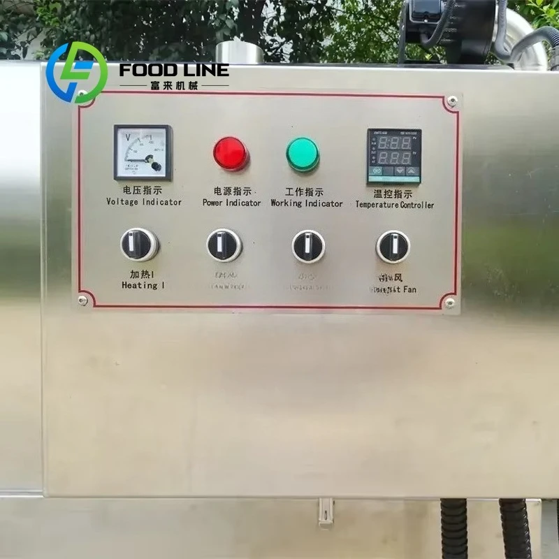 Small Intelligent Constant-Temperature Stainless Steel Commercial Baking & Roasting Machine for Peanuts Nuts Soybeans