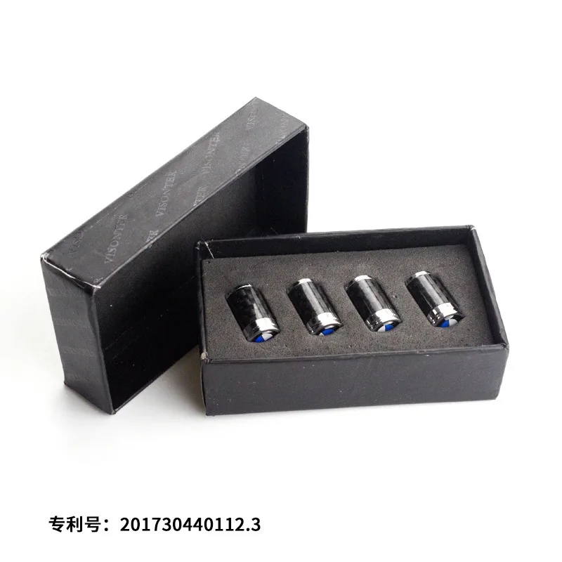 General purpose valve for automobiles and motorcycles Carbon fiber extended valve core cap tire nozzle decoration