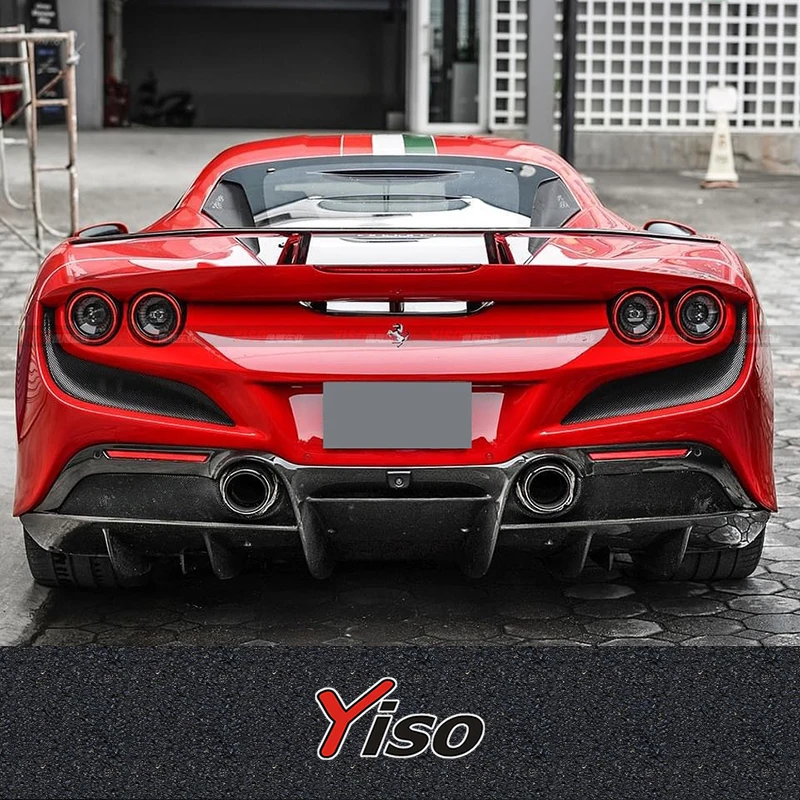 Suitable for F8 modification of Novitec dry carbon fiber rear wing large rear wing GT rear wing spoiler Novitec spoiler