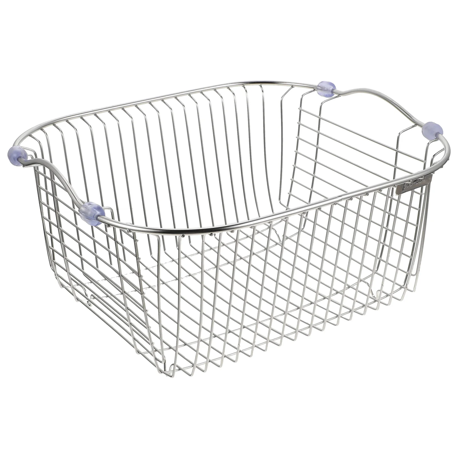 

Food Filter Sink Drainer Basket Strainer Dish Drying Rack over The Stainless Steel Colander Vegetable