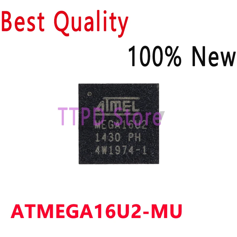 2-10/PCS New Original ATMEGA16U2-MU ATMEGA16U2 MEGA16U2 QFN32 8-bit Microcontroller Chip In Stock