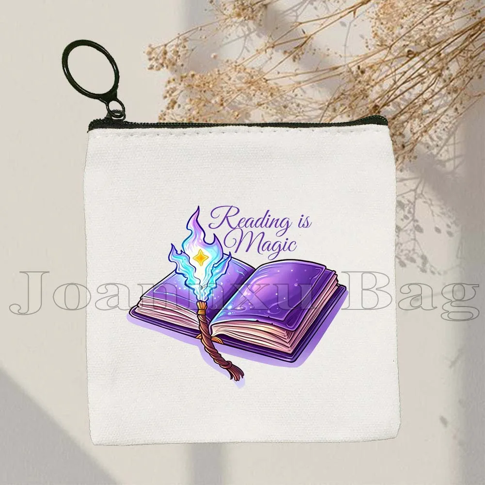 本から育つ花 花柄文学本 フラワートートバッグ 本好きの本好きの小銭入れ キーケース バッグ 財布ポーチ