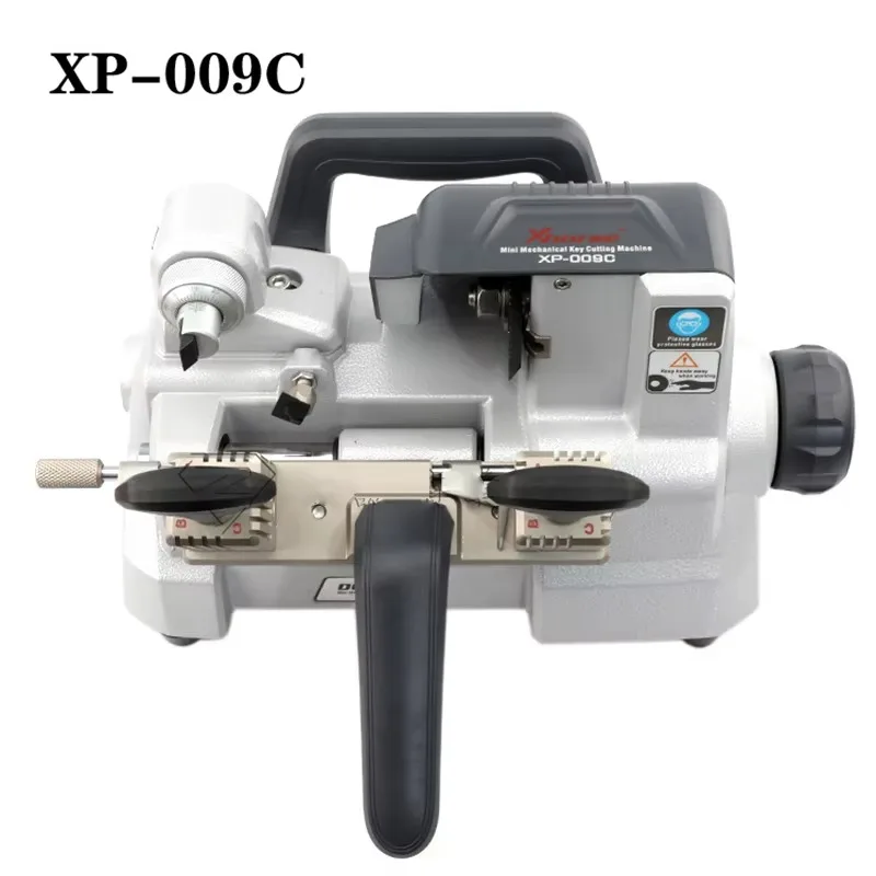 【New】XP-009C Horizontal Key Machine Key Copy Portable Key Processing Machine Four-sided Turning Fixture 110W End Milling Machine