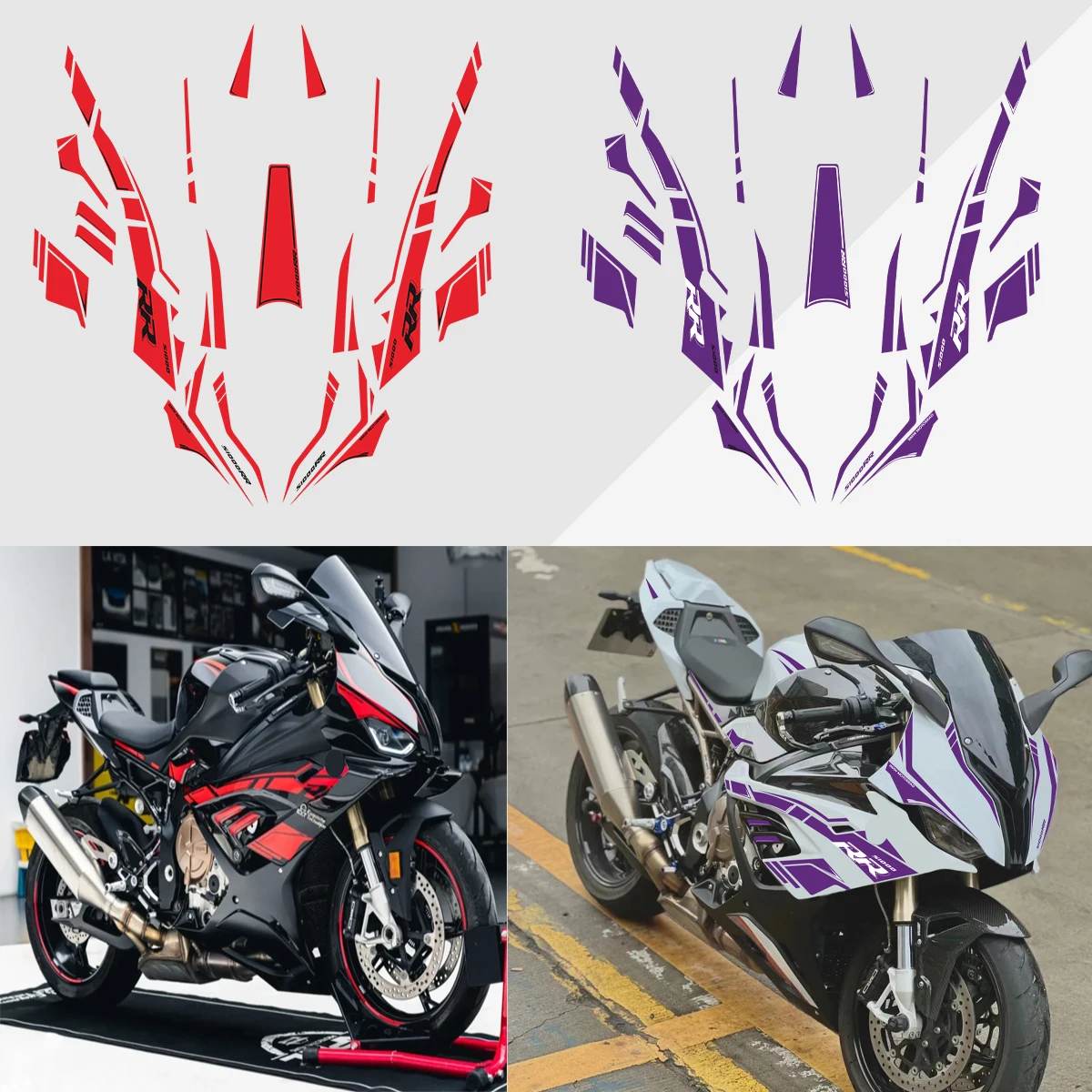 

For BMW S1000RR 2019 2020 2021 2022 2022 Body sticker Protector New S1000RR 2023 Motorcycle accessories Sticker Decal