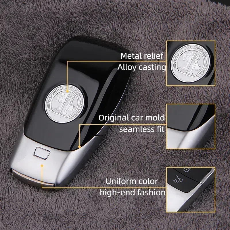 

For Mercedes GLC GLE W212 W213 W463 W205 W177 W246 AFFALTERBACH Apple Tree AMG Key Cover For Benz CLA GLA GLB GLS EQA EQB
