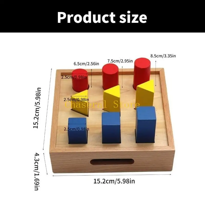 E7CE Creative Puzzle Plugging Block Toy for Toddler Geométrico forma Classificação cores Early Education Toy for