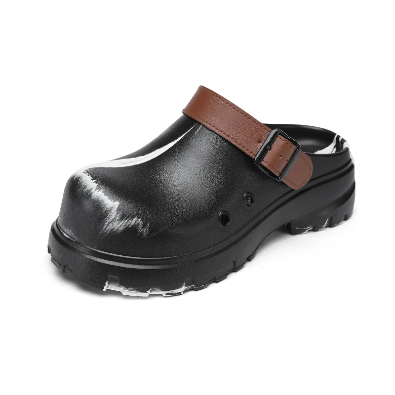 

Men's Big Size Casual Sandals Summer Fashion Lightweight Thick Sole Comfort Walking Shoes Men's Women's Slippers
