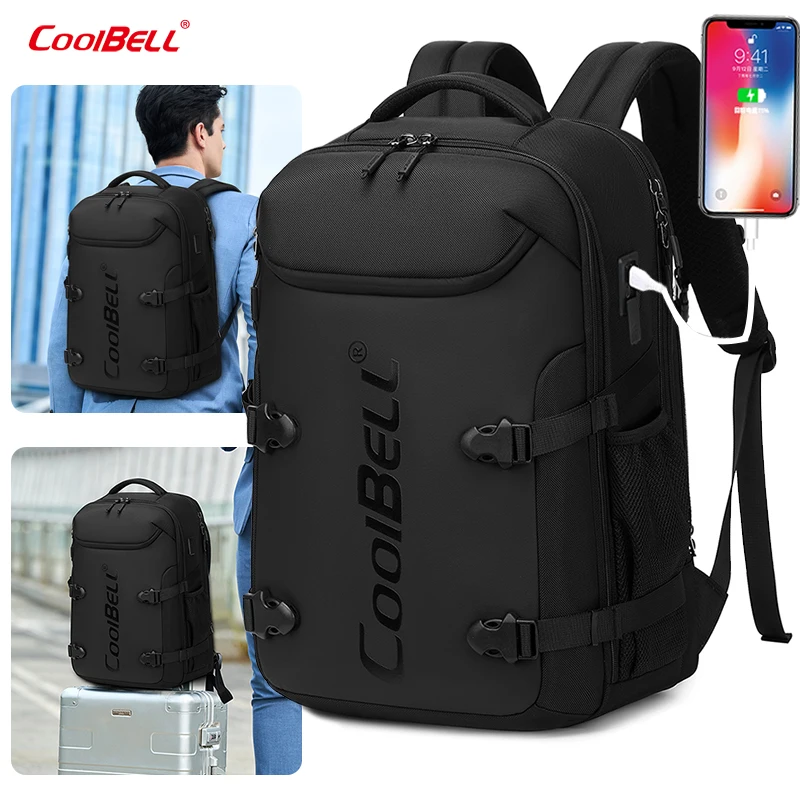

CoolBELL Premium Business Office 15.6 Inch Laptop Backpack Men's Waterproof with USB Port Large Capacity Outdoor Travel Backpack