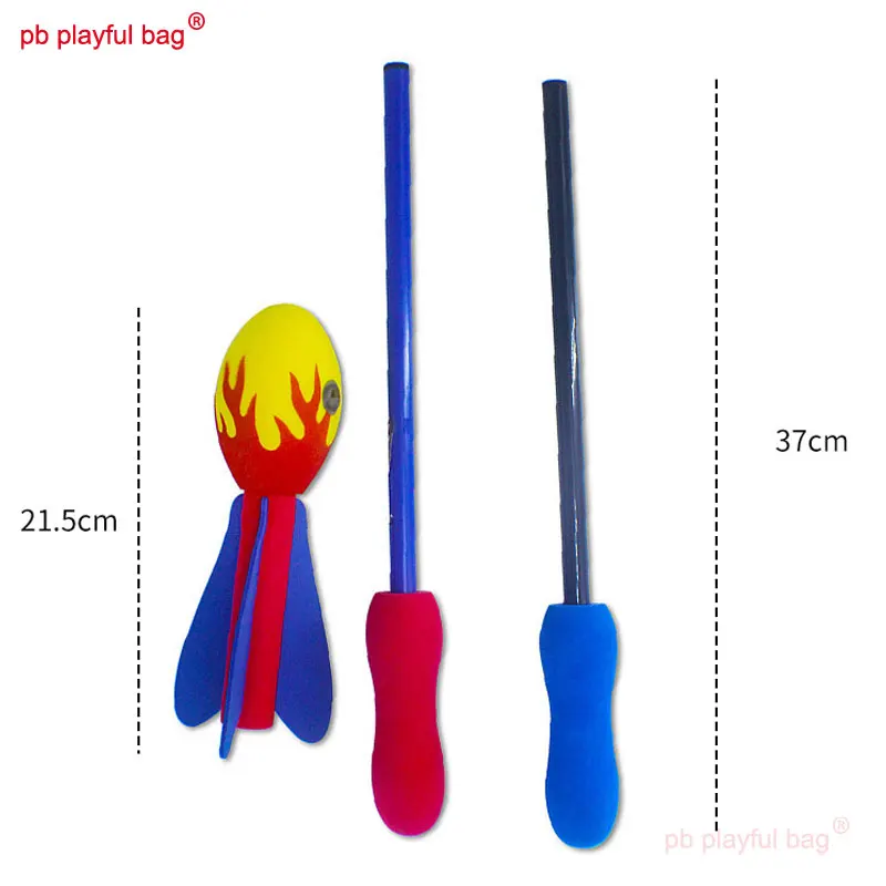 Outdoor Kids Educatief Sport Speelgoed Gooi Raket EVA Foam Hand Gooien Missile Kids Training Gift Ouder Kind Speelgoed TG34