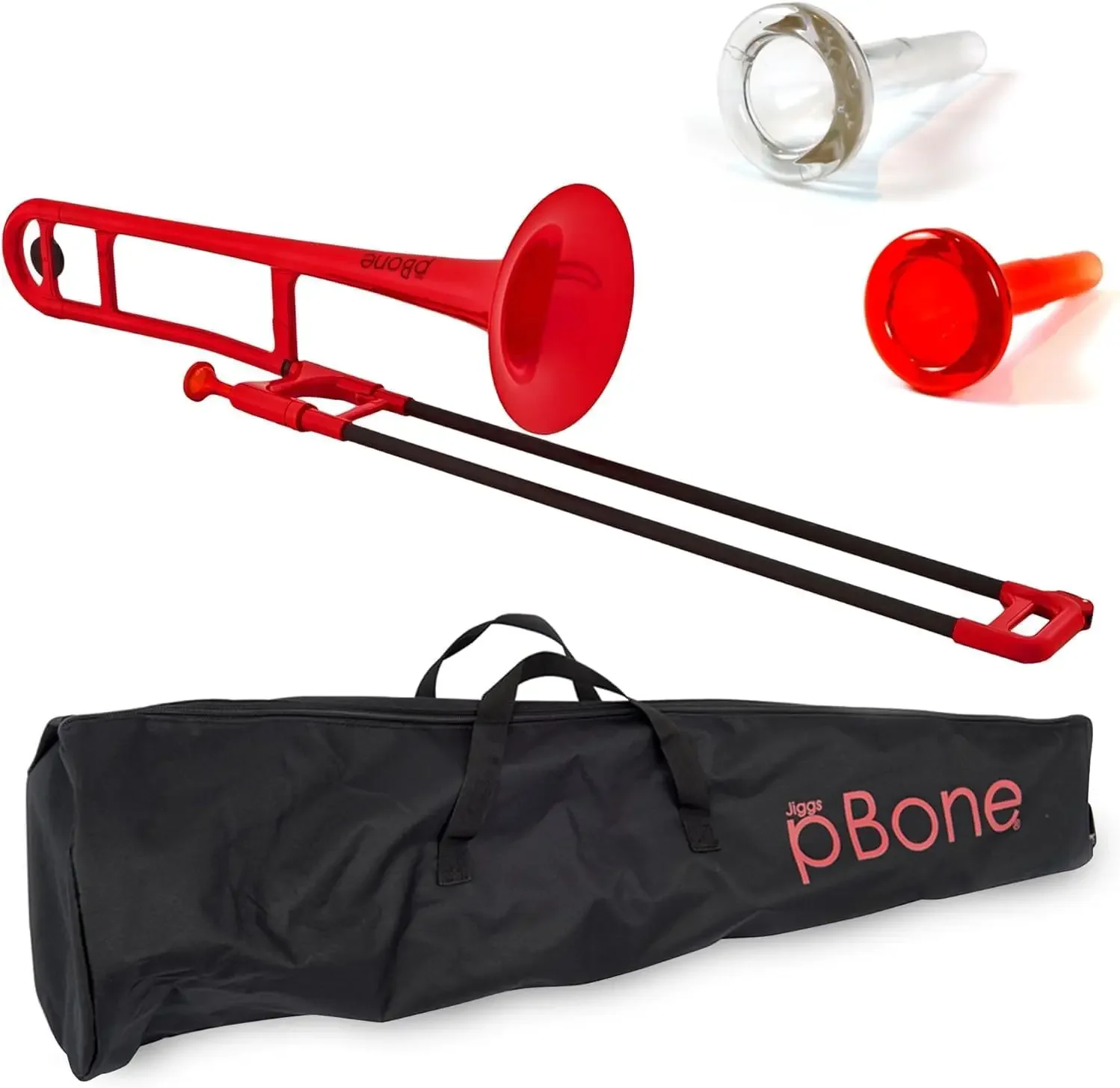 Trombone - Mouthpieces and Carrying Bag - Bb Authentic Sound for Student & Beginner - Durable ABS Cons