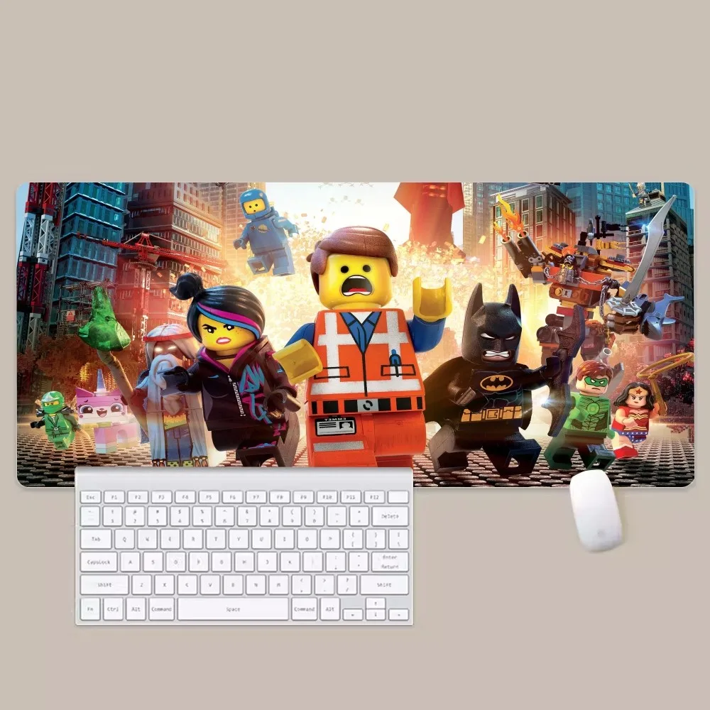 L-Lego building blocks Mousepad New Arrivals Large Gaming Mousepad L XL XXL Gamer Mouse Pad Size For Keyboards Mat