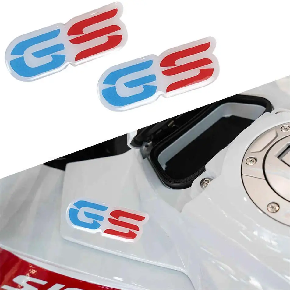 Motorcycle Sticker For BMW GS R1200GS R1250GS 310GS F750 F850 C650GT ADV 3D Waterproof Adhesive Decoration Soft Rubb Accessories