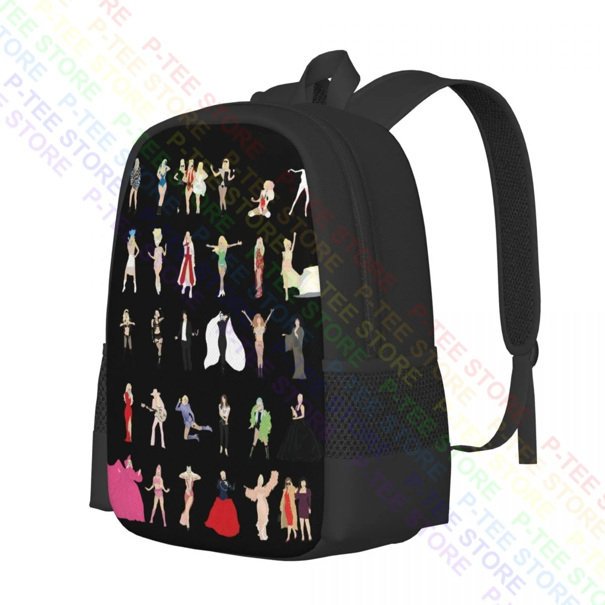 Lady Gaga Icon Pop Minimalist Monster Chromatica Feminist Lgbt IconBackpack Large Capacity Foldable Sports Bag