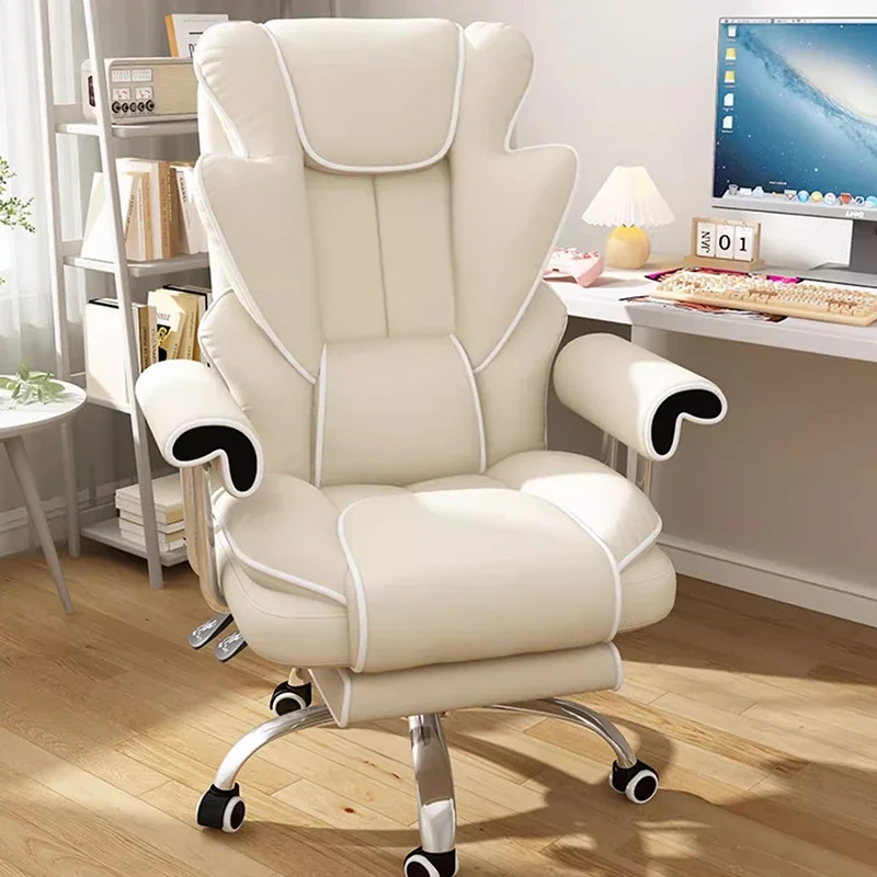 

Office Chair Footrest Advanced Chairs Gaming Pc Room Gamming Furniture Comfortable Sillas De Oficina Adjustable Stool Wheels