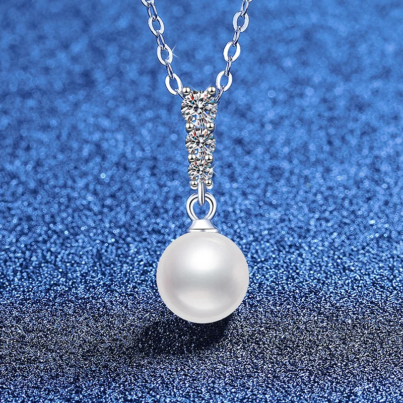 PT950 Shell Bead Necklace French Vintage Collarbone Chain Hypoallergenic Platinum Jewelry Women's Luxury Holiday Gift Wholesale