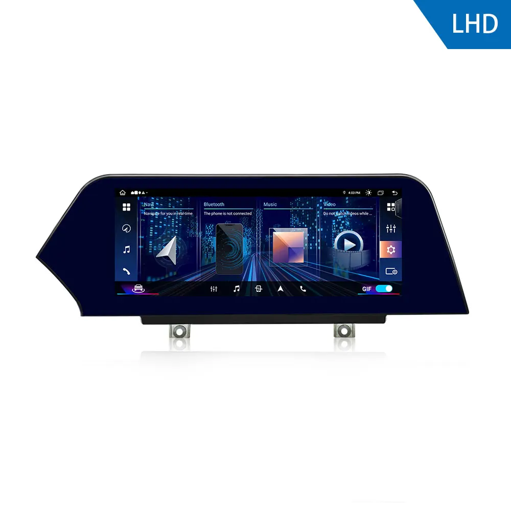 3/4 Series 2013-2016 Android 10.25'' Large Screen  DSP TV Blade-style CarPlay Dashboard Fits  Car's Center Console