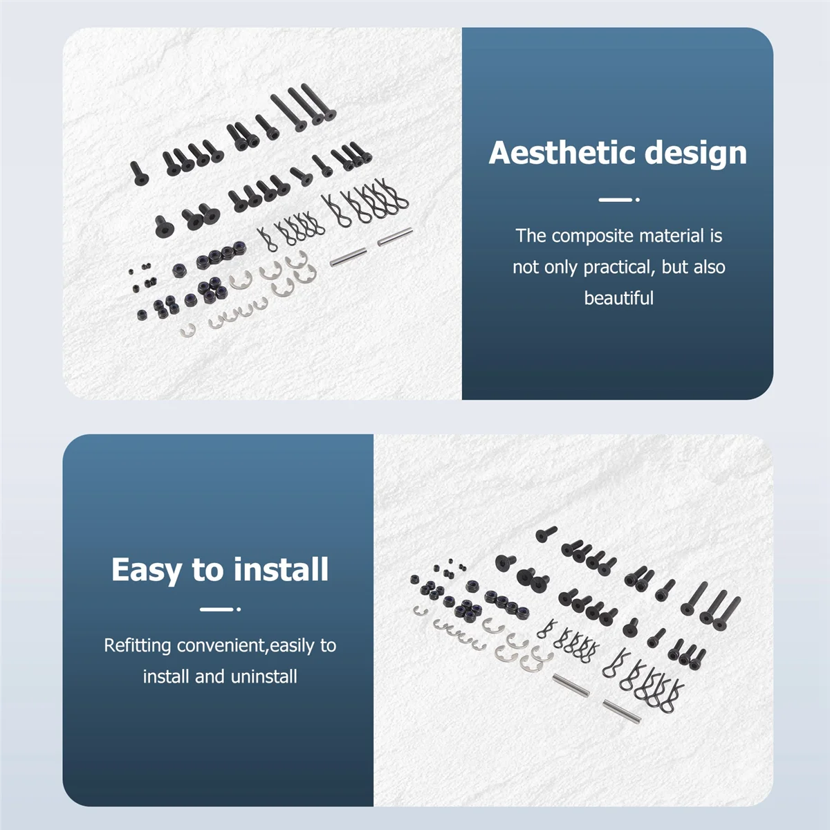 Praktyczny zestaw naprawczy śrub Zestawy naprawcze do części 1/5 Hpi Baja 5B Rovan Km Rc Car- 690111