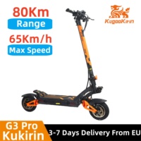 Kugookirin G3 Pro Electric Scooter 65KM/H Dual motor Scooter Kukirin G3 Pro Foldable Kick Scooter Electric Step  80Km Max Range