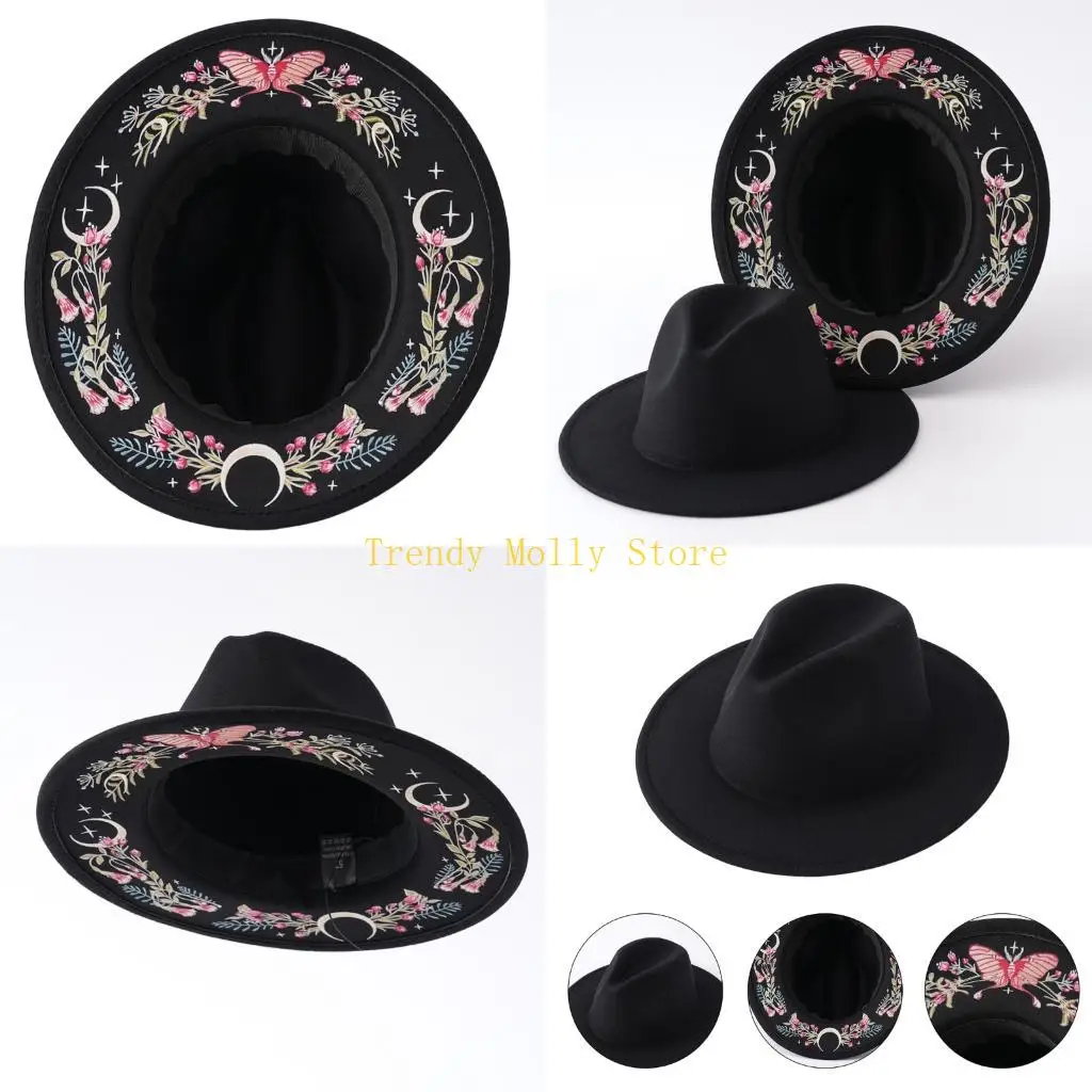 

N5KB Унисекс Панама из полиэстера с солнцезащитным козырьком Уличные шапки Модная шляпа Защита от солнца Отлично подходит для